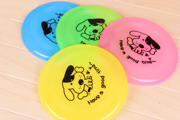 Silicone Flying Saucer Dog Toy