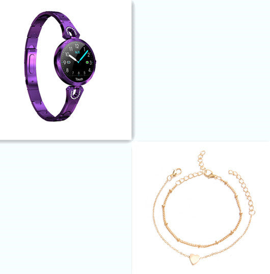 Fashion Women's Smart Watch Waterproof Wearable Device Heart Rate Monitor Sports Smartwatch for Ladies