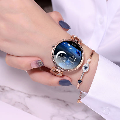 Fashion Women's Smart Watch Waterproof Wearable Device Heart Rate Monitor Sports Smartwatch for Ladies